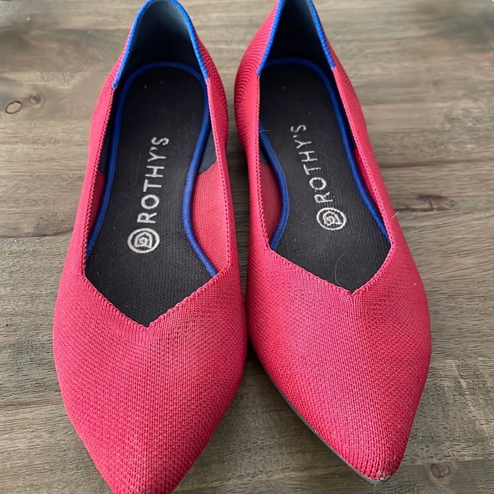 Red Rothy’s flats - Picture 1 of 3
